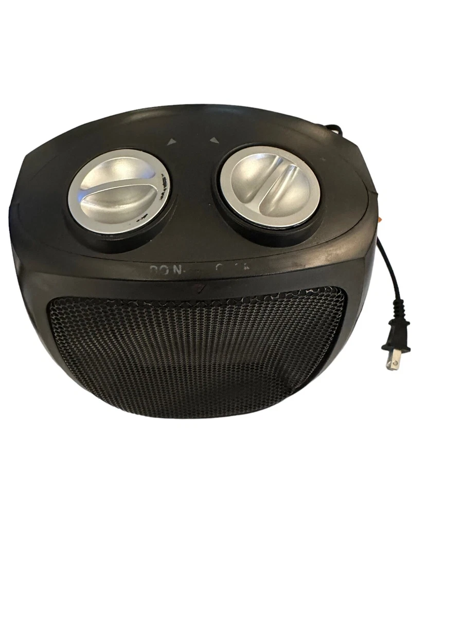 Black u0026amp; Decker Personal Ceramic Heater 1500 Watts Black BHDC201 DENTED  | eBay