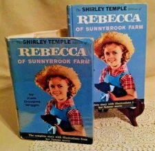 SHIRLEY TEMPLE EDITION REBECCA OF SUNNYBROOK FARM KATE DOUGLAS WIGGIN X-3 ILL.