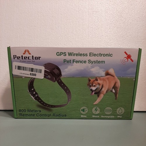 Petector GPS Wireless Electronic Pet Fence System Open Box eBay
