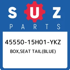45550-15H01-YKZ Suzuki Box,seat tail(blue) 4555015H01YKZ, New Genuine OEM Part