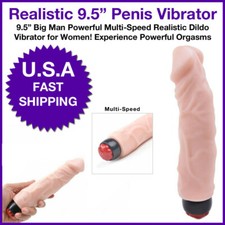 Vibradores Juguetes Consoladores 9.5" Sexuales Para Mujer Parejas Mujeres Hombre