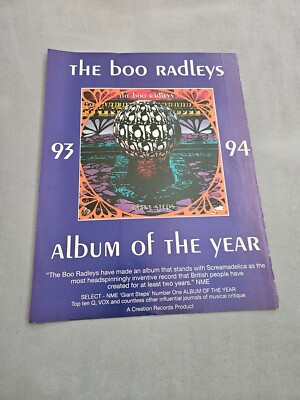 TPEEP122 MAGAZINE ADVERT 11X8'' THE BOO RADLEYS - GIANT STEPS 