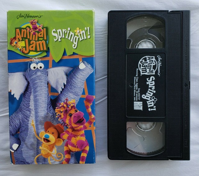 Jim Hensons Animal Jam Springin (VHS, 2005) for sale online eBay