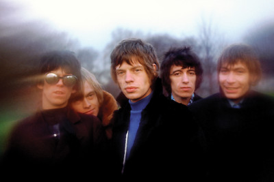 The Rolling Stones Blurry Mick Jagger Keith Richards Music Poster