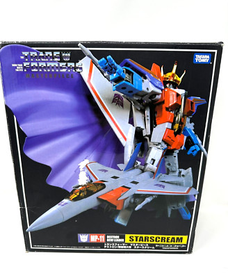 Transformers Masterpiece MP11 Starscream Figure BOX & ACCESSORIES ONLY
