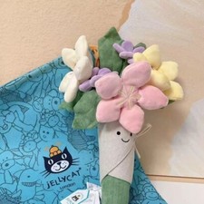Jellycat Bouquet Flowers Toy Girls Birthday Wedding Gifts Doll Toy NWT