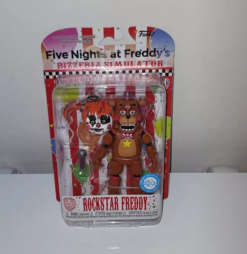 Set of 6 Action Figures Inspired by Five Nights at Freddy's Pizzeria  Simulator Action Figures Toys Toys Gifts Approximately 6 Inches 