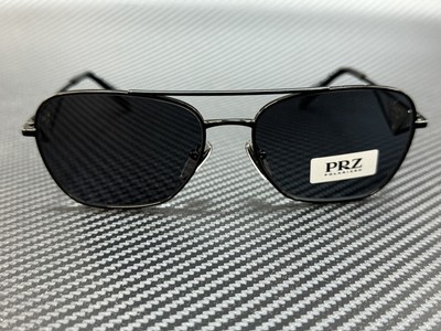 PRADA PR A50S 1AB5Z1 Black Grey Polarized Women display picture 3