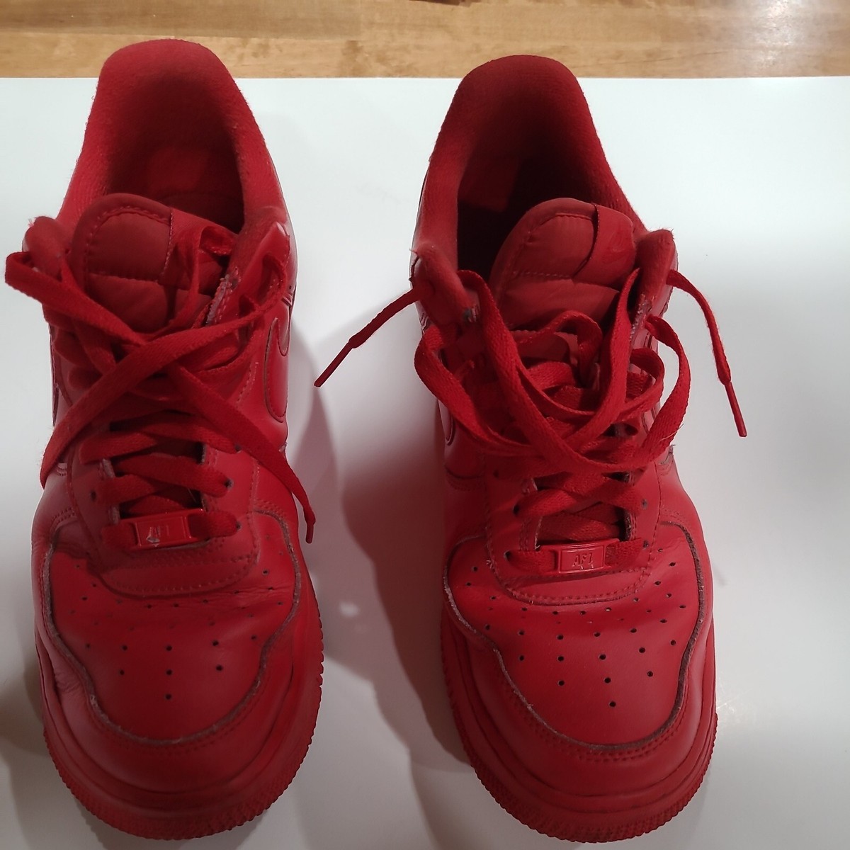 Size 9.5 - Nike Air Force 1 Low Triple Red 194274696004| eBay Size 9.5 - Nike Air Force 1 Low Triple Red 194274696004| eBay