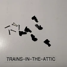 LIONEL METAL COUPLER KNUCKLE PACK OF(6) WITH TC-23 RIVETS. NEW PART 480-8