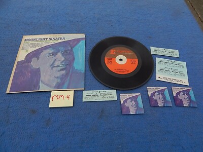7 inch jukebox 33 rpm mini LP: FRANK SINATRA - MOONLIGHT SINATRA