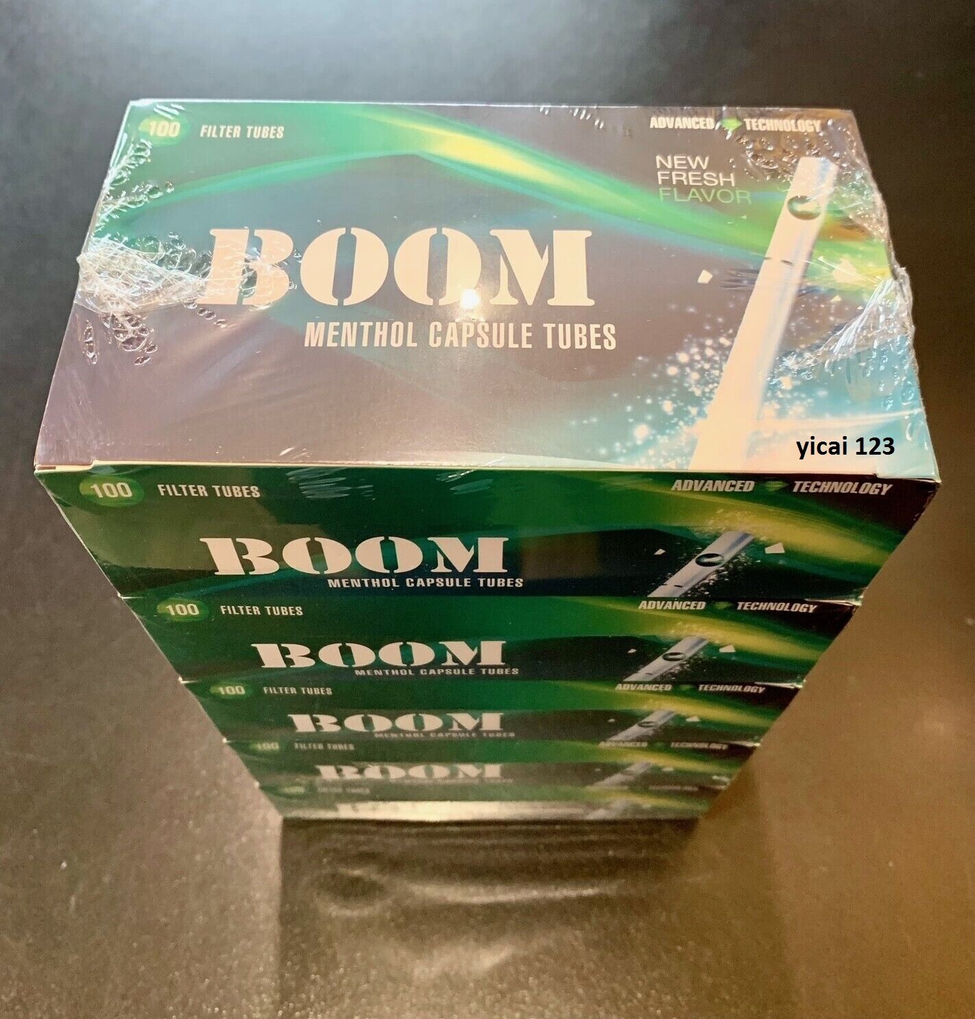 Boom Menthol Capsule tubing 500 Cigarette filter tubes eBay