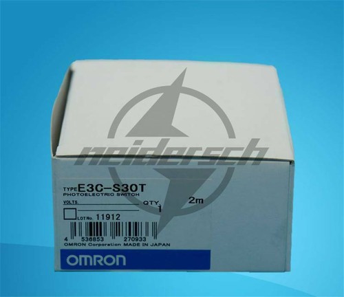 1PCS New IN BOX Omron E3C-S30T E3CS30T Photoelectric Switch Sensor - Picture 1 of 3