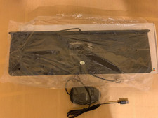 NEW Amazon Basics wired computer keyboard  mouse Black