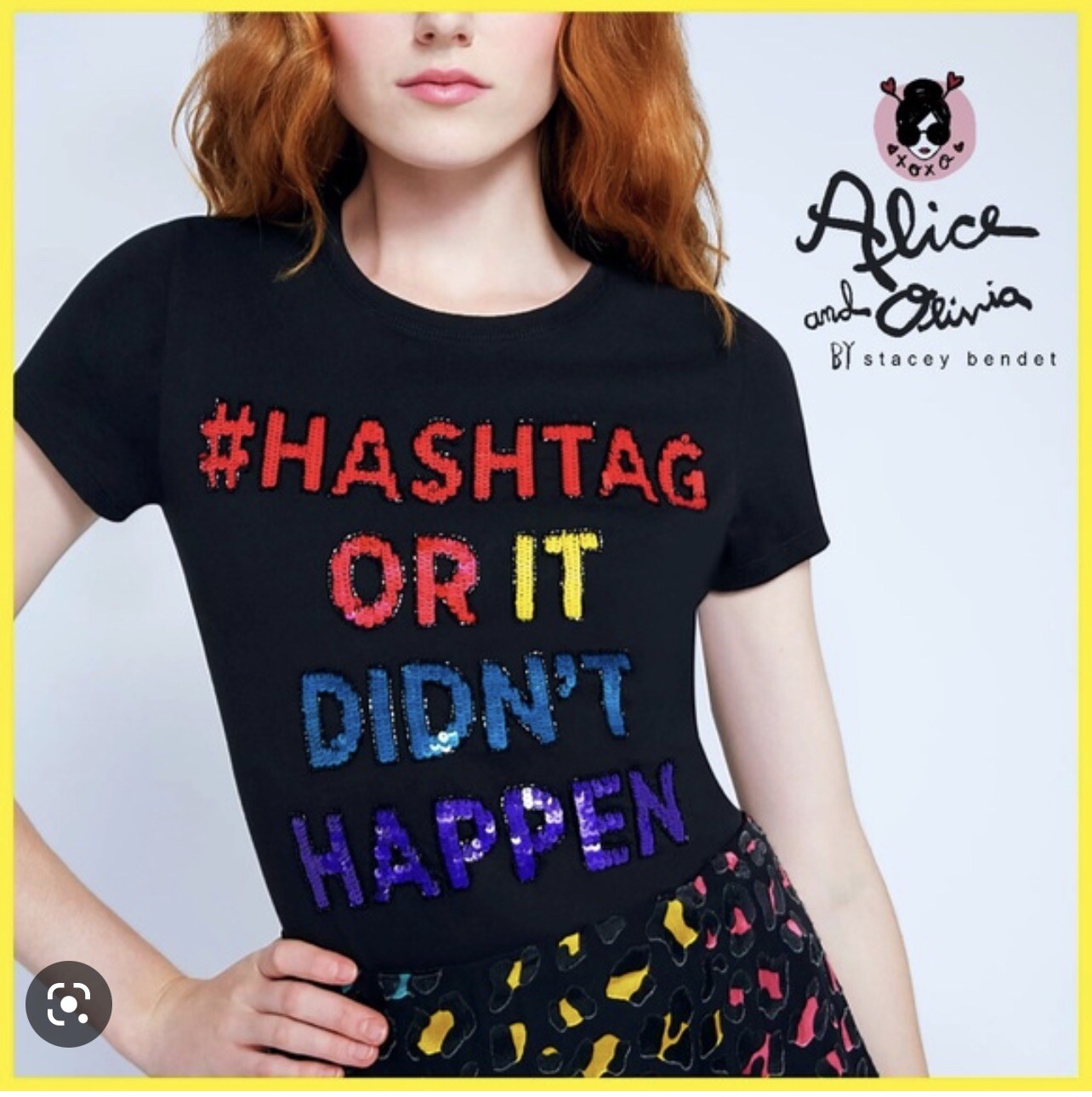 アリスアンドオリビア tシャツ xs-