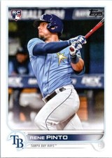2022 Topps Update #US153 Rene Pinto ROOKIE RC