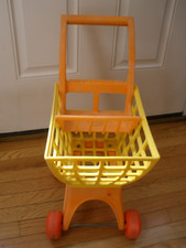 Vintage Mattel 1972 Tuff Stuff Shopper Shopping Cart Clean EUC