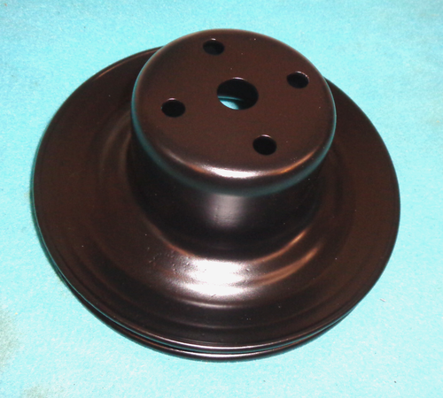 MOPAR LATER 1960s-MID 70s BIG BLOCK NON-AC SINGLE GROOVE WATER PUMP PULLEY NICE - Picture 2 of 13