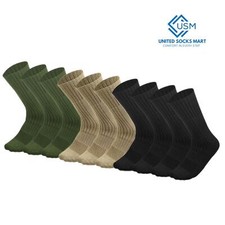 4 PK Army Military Boot Socks Combat Tactical Trekking Hiking OutDoor Activities