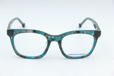 Jonathan Adler Ja312 Aqua Square Eyeglasses Frames 49-19-135