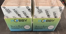 Hobby Armor 3 1/2" x 4 1/2" Card Shipping Protectors 200 Count Lot NEW AA