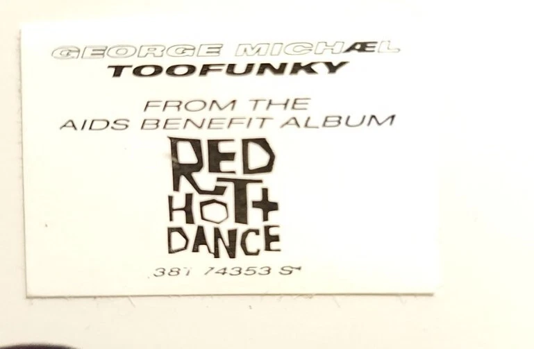 George Michael - Too Funky Cassette Single SEALED w/ Hype Sticker RARE! - Image 2 of 4