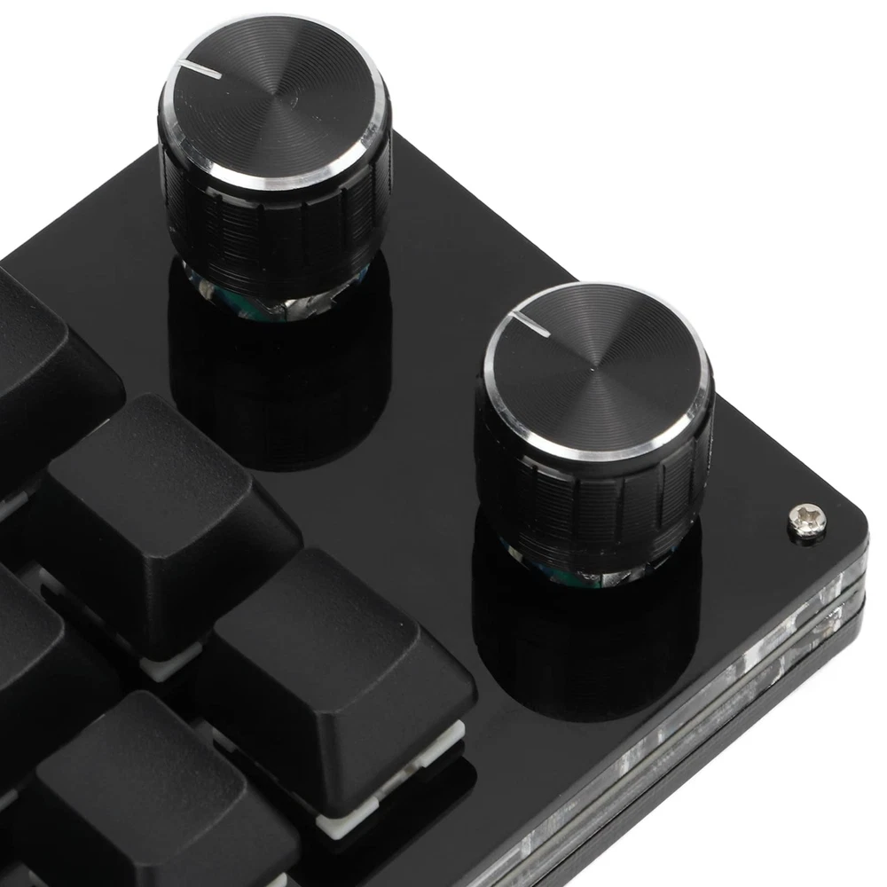 Macro Mechanical Keyboard 12 Keys Multifunctional DIY Programmable Keyboard P...