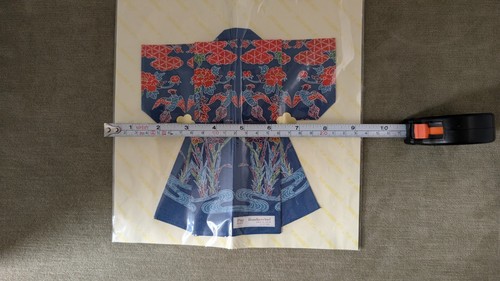 Handkerchief Kimono Play Lot of 8 Kimono Made in Japan - Picture 3 of 9