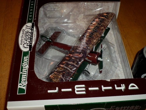 Remington Firearms--Gearbox, WW#1 SOPWITH PUP Plane, Collectible Coin Piggy Bank - Picture 12 of 12