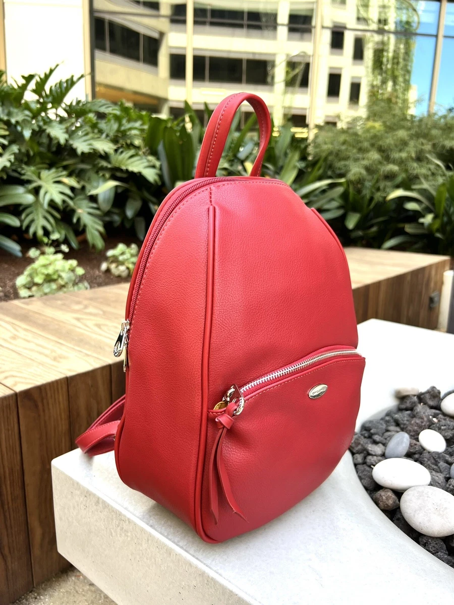 Backpack Travel David Jones School red handbag