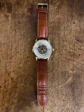 Lord Timepieces, Skeleton Automatic Men's Watch, Brown Leather Strap