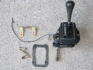 SCHALTHEBEL MERCEDES C123 W123 S123 AUTOMATIK ECHTES ZEBRANO HOLZ