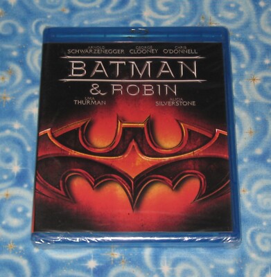 New Batman & Robin Blu Ray Clooney Schwarzenegger O Donnell Sealed