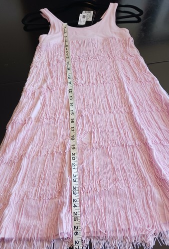 Zoe Pink Girls/Juniors Halloween Sequins Flappers Dress Sz XL 12 to 14 NWT - Picture 7 of 10