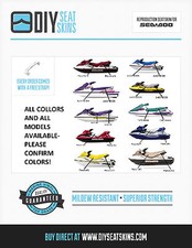 Seat Cover Skin 93-08 Sea Doo GTS GTI GTX GS ANY COLOR! USA MADE 100%