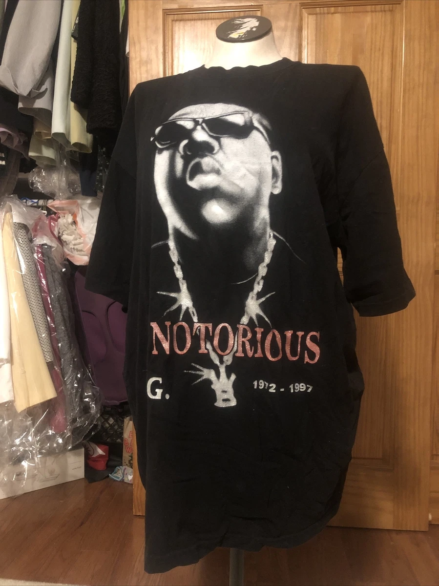 Vintage Biggie Smalls Notorious BIG Rap Tee SZ XXL