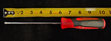 Snap On SGDP61BR Phillips #1 Tip Soft Grip Cabinet Screwdriver 10” Long - Red 