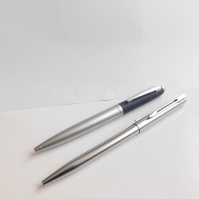 Lot Waterman Silver and Senator dark Blue Ballpoint pen