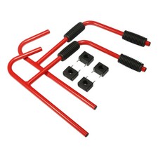 2PCS Black Kayak Storage Wall Mount Hanger Rack Canoe Paddle Kayak Hanging Rack