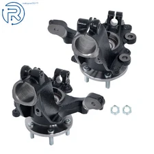 For Ford Focus 12-18 Front L & R Steering Knuckle & Wheel Hub Bearing Assembly