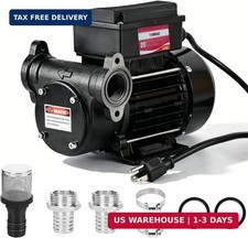 Diesel Transfer Pump 110V 20GPM Oil Transfer Pump - Diesel, Kerosene, Biodiesel,