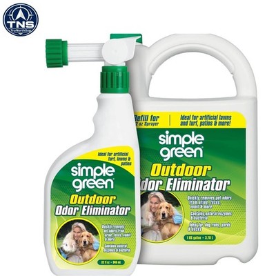 Fresh Scent Outdoor Odor Eliminator - Ideal for Dogs & Artificial Grass 1 Gallon