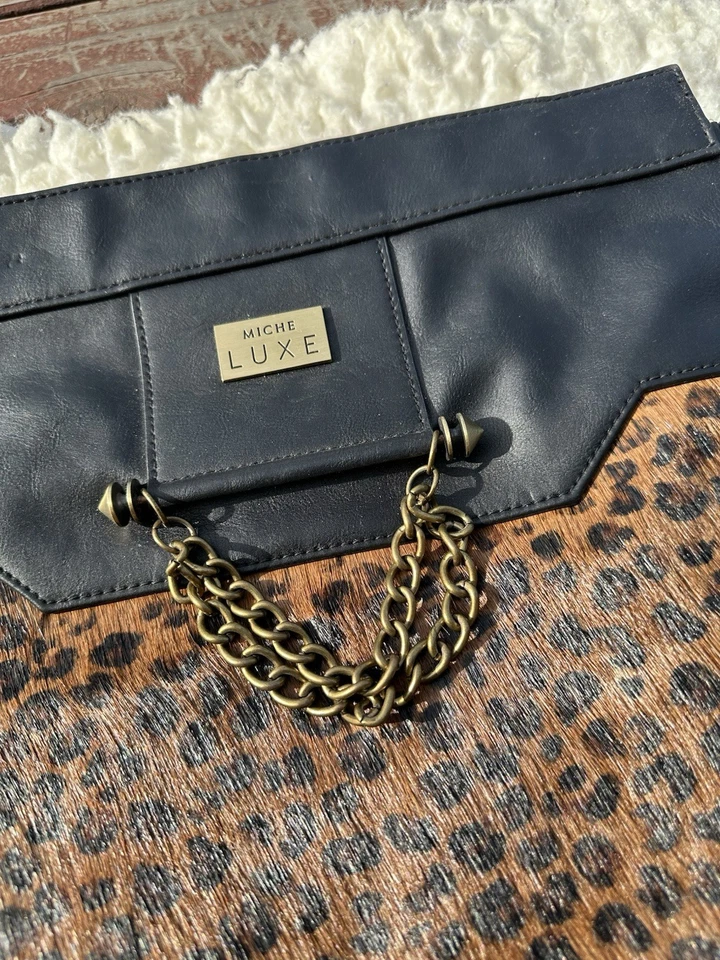 Estampa de leopardo preto Miche Lisbon Luxe Prima Shell - Imagem 2 de 4
