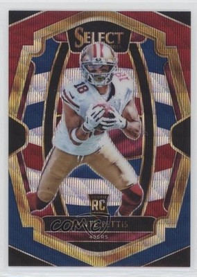 2018 Panini Select Premier Level Tri-Color Prizm /199 Dante Pettis Rookie RC 0c6