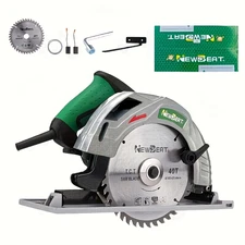 Heavy Duty 7-1/4" Circular Saw 1450W Motor Woodworking Power Tool 110V