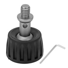 Rubber Foot Spike 37mm Monopod Pad Large Base Stainless Steel Tripod Support
