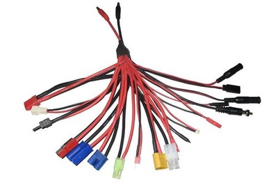 Etronix 18-in-1 Ladekabel ET0286 EC3 EC5 Tamiya Mini PA45 Ultra Micro Dean