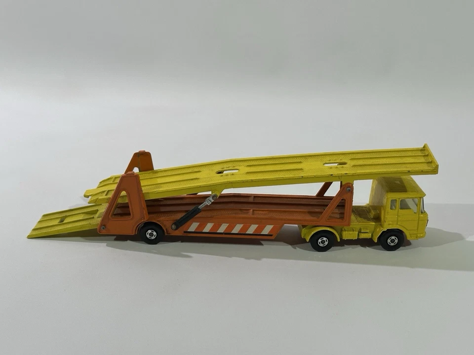 Matchbox Super Kings K 11 DAF Car Transporter 1970 Made in England Modellauto - Bild 4 von 4