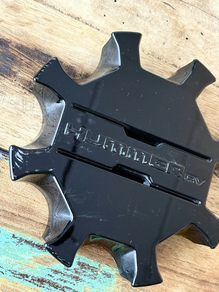 BLACK GMC Hummer EV Center Cap OEM Genuine Factory GM 18 Wheel 84806050 84806055 Foto 4 de 4