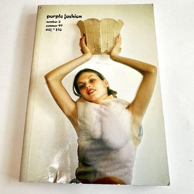 Purple Fashion No.3 Summer 1997 Rare Vogue Magazine Vintage Japan